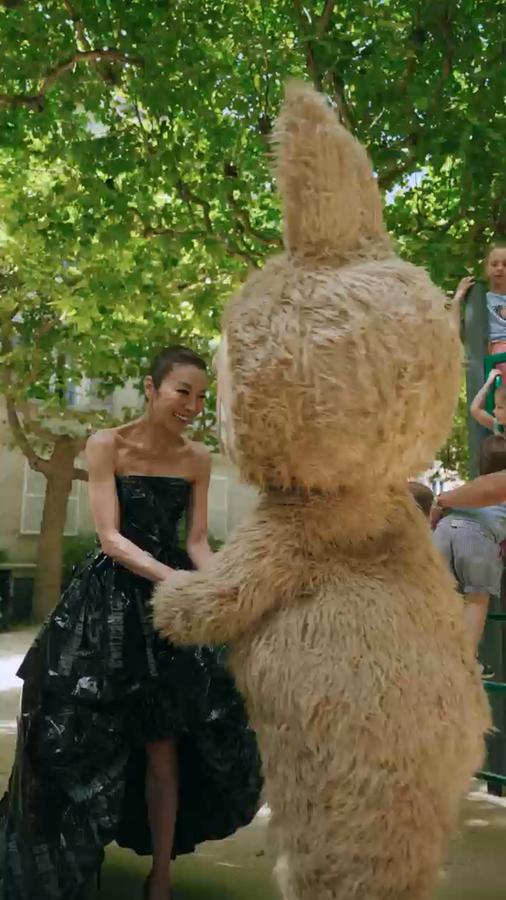 Michelle Yeoh and POP MART